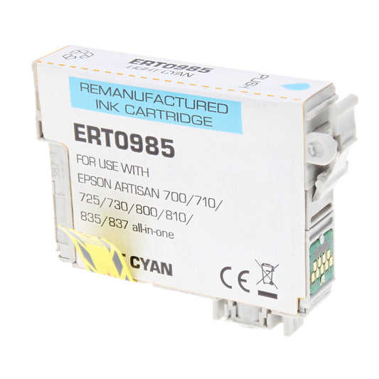 Remanufactured Epson 98 (T098520) InkJet Cartridge, Light Cyan, 545 High Yield
