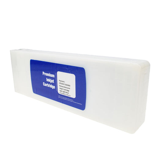 Remanufactured Epson T636900 (636) Wide Format, Light Light Black, 700ml