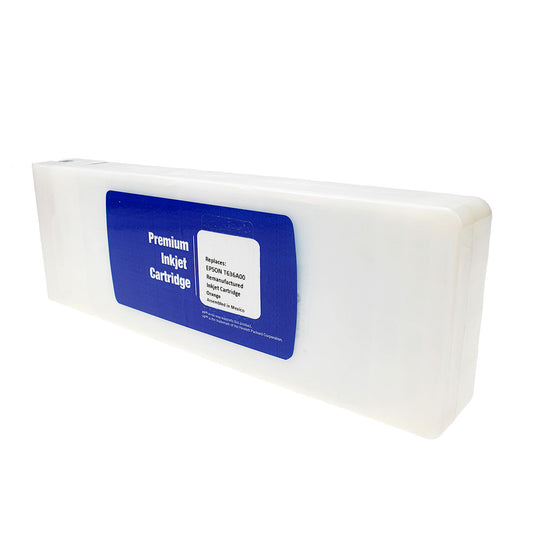 Remanufactured Epson T636A00 (636) Wide Format, Orange, 700ml