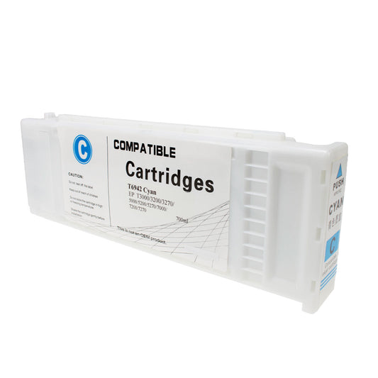 Remanufactured Epson T694200 (694) Wide Format, Cyan, 700ml