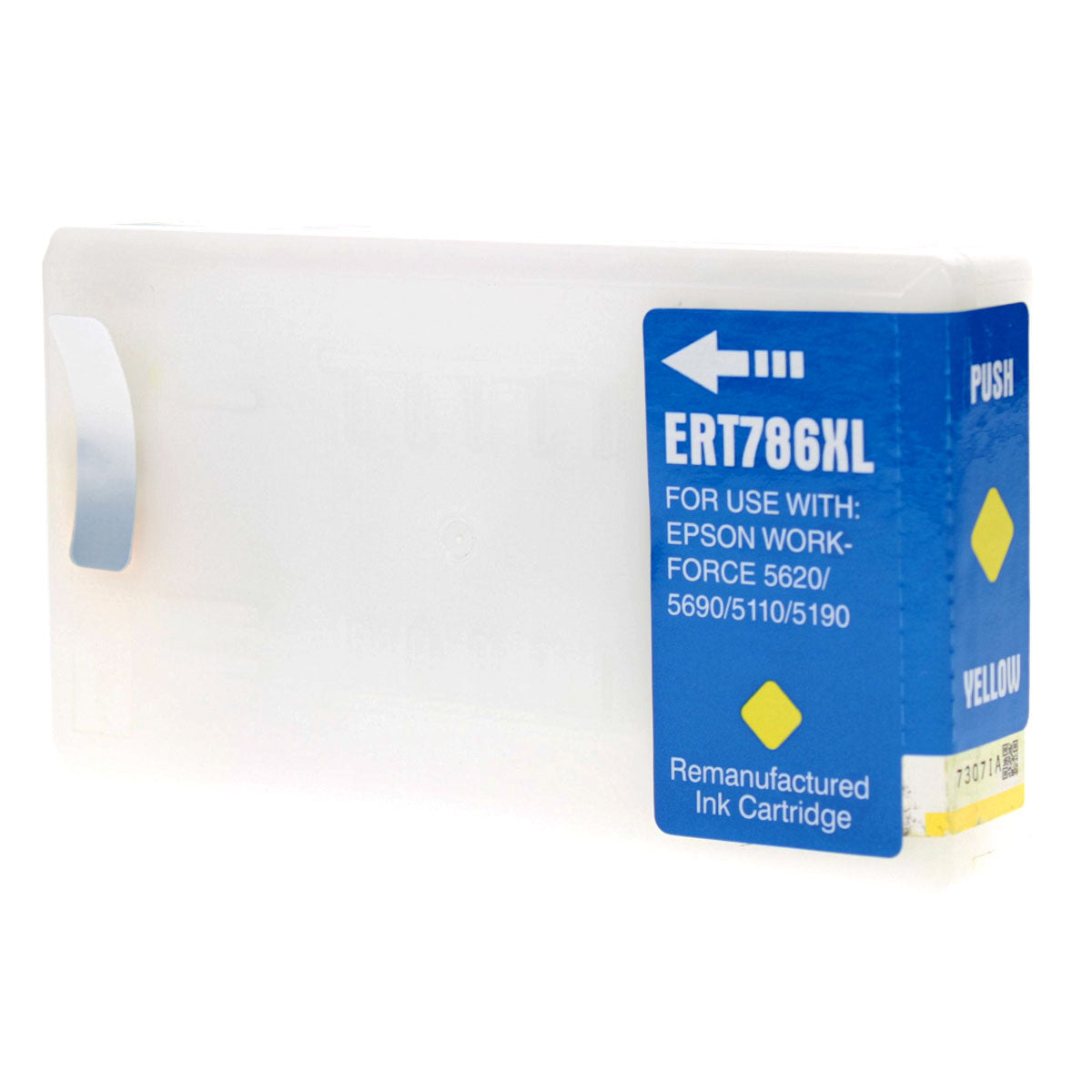 Remanufactured Epson 786XL (T786XL420) InkJet Cartridge, Yellow, 2000 Ultra High Yield