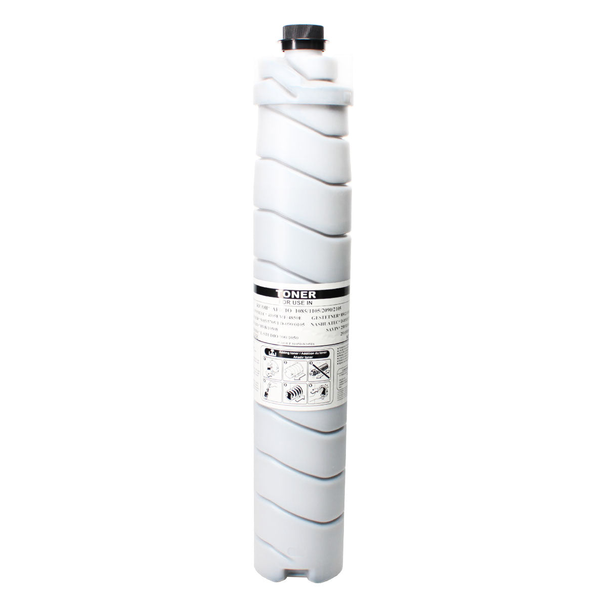 Compatible Ricoh TYPE 8105D (885340) Toner Cartridge, Black, 55K Yield, TAA Compliant, Made in USA