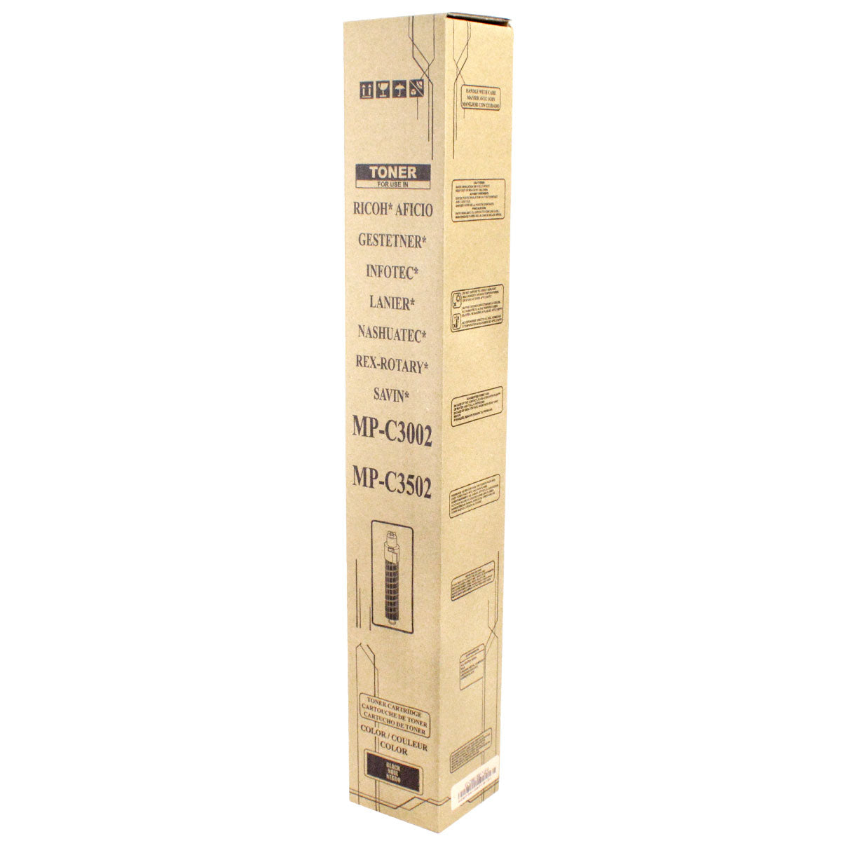Compatible Ricoh MP C3002 / MP C3502 (841647, 841735) Toner Cartridge, Black, 28K Yield, TAA Compliant, Made in USA
