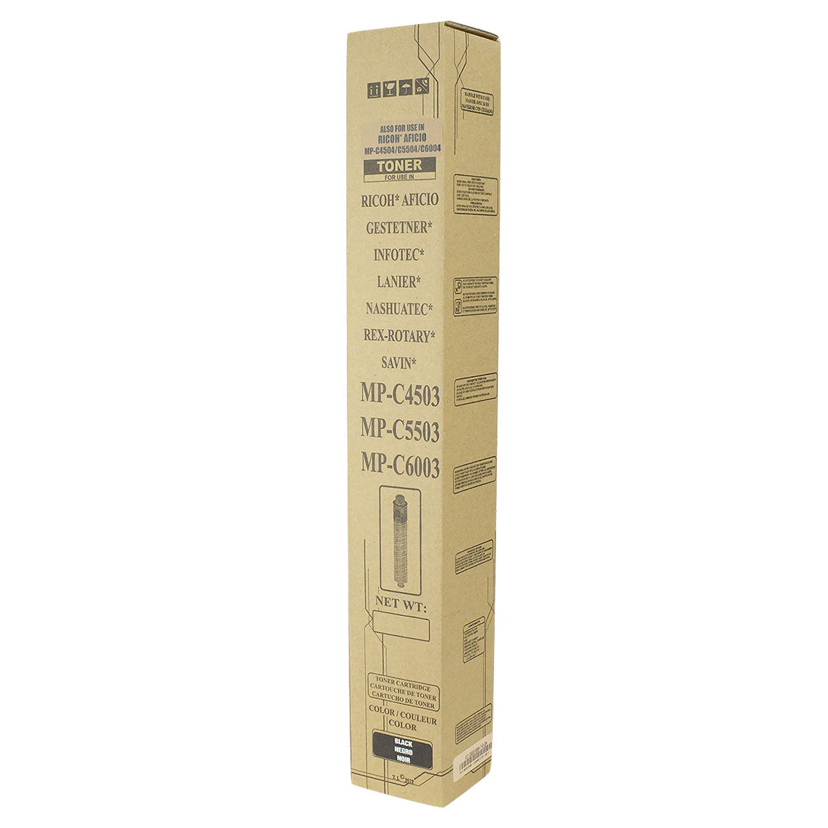 Compatible Ricoh MP C4503 / MP C4503 / MP C4504 (841849) Toner Cartridge, Black, 33K Yield, TAA Compliant, Made in USA