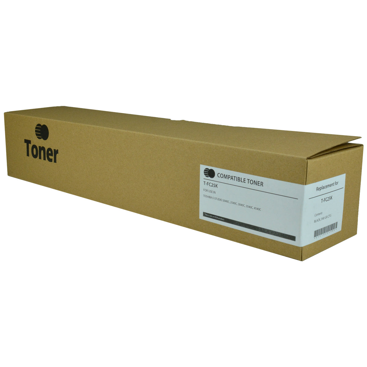 Compatible Toshiba e-STUDIO 2040 2540 3040 3540 (T-FC25-K) Toner Cartridge, Black, 34.2K Yield