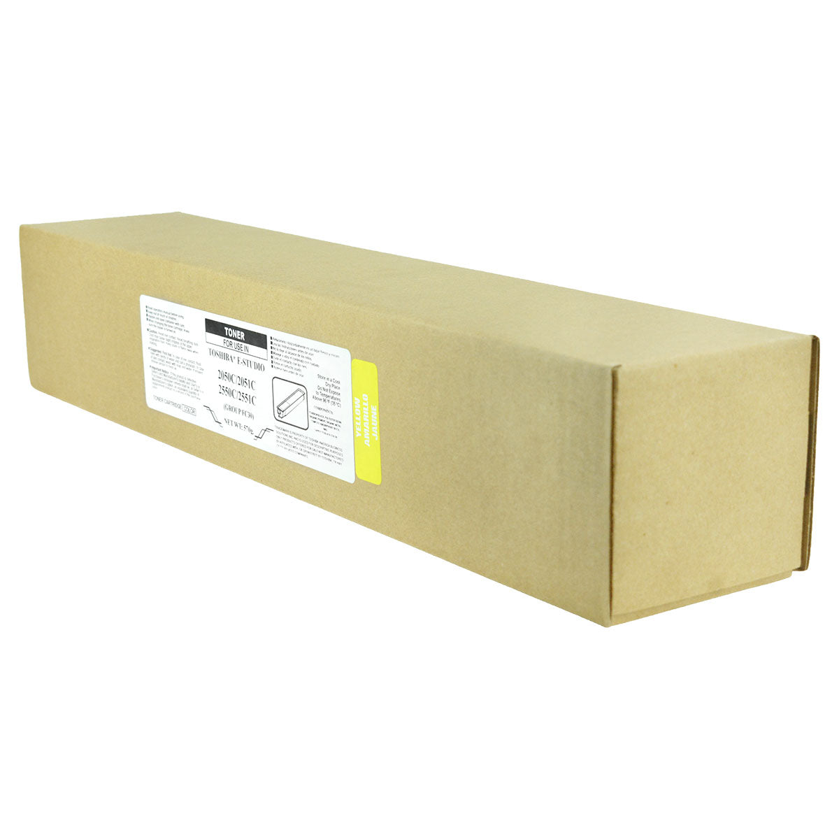 Compatible Toshiba e-STUDIO 2050 2051 2550 2551 (T-FC30U-Y) Toner Cartridge, Yellow, 33.6K Yield, TAA Compliant, Made in USA