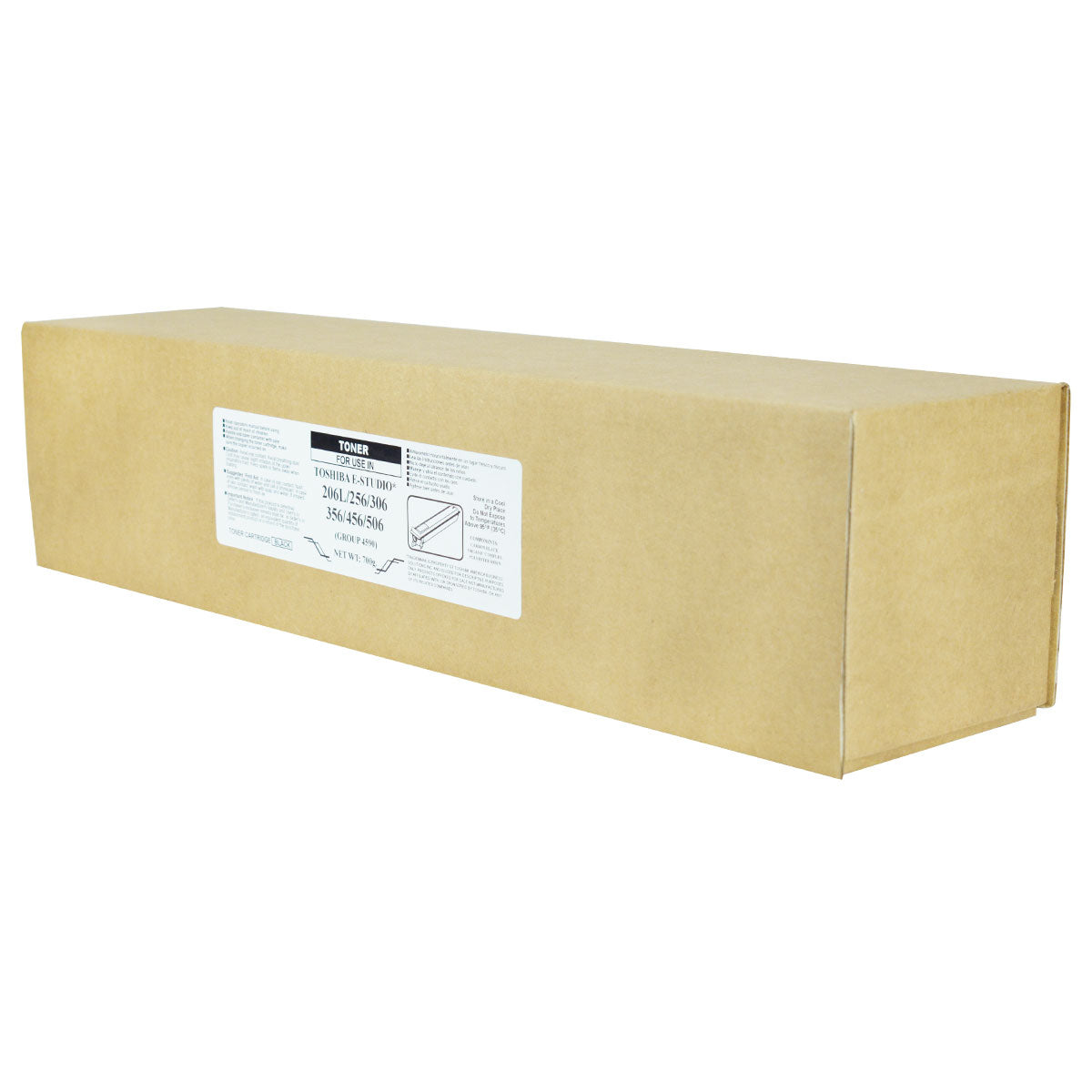 Compatible Toshiba e-Studio 256 306 356 456 506 (T-4590) Toner Cartridge, Black, 36.6K Yield, TAA Compliant, Made in USA
