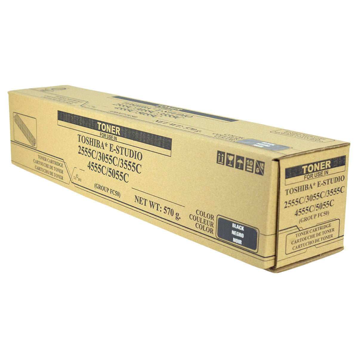 Compatible Toshiba e-Studio 2555 3055 4555 5055 (T-FC50UK) Toner Cartridge, Black, 32K Yield, TAA Compliant, Made in USA