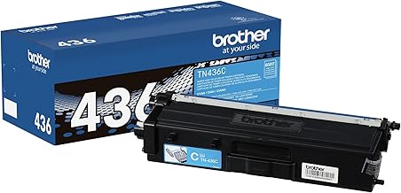 OEM Brother TN436 (TN436C) Toner Cartridge, Cyan, 6.5K Super High Yield