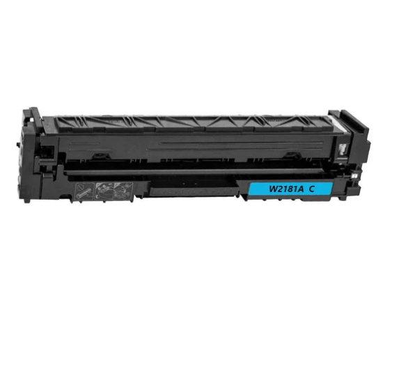 Compatible HP 218X (W2181X) Toner Cartridge, Cyan 2.5K High Yield, (New Chip)