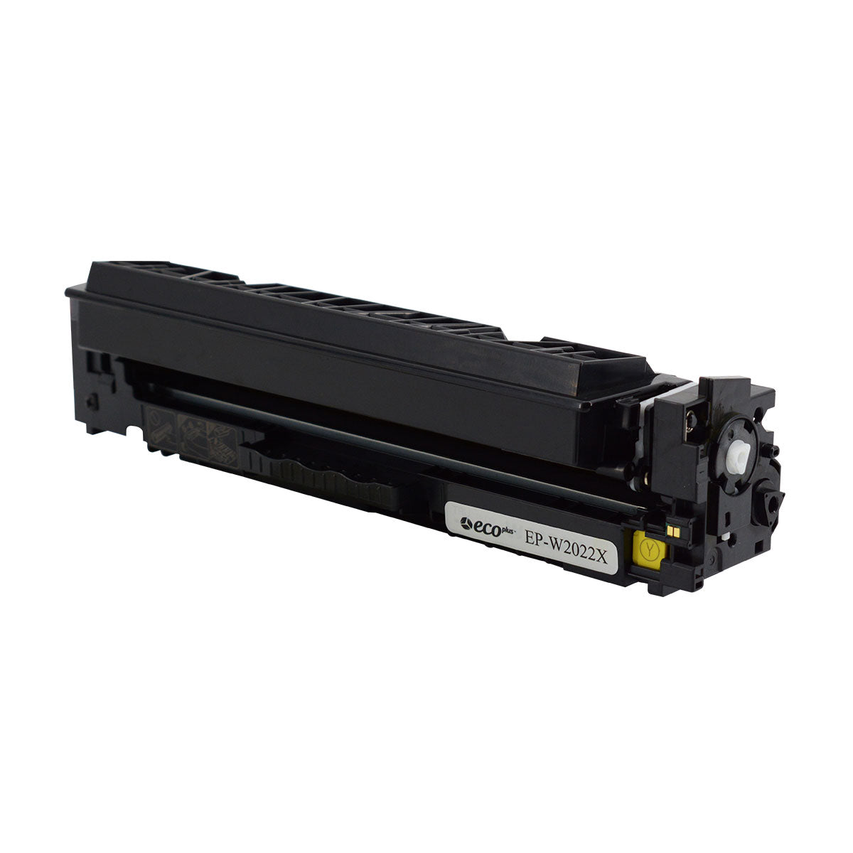 EcoPlus HP 414X (W2022X) Toner Cartridge, Yellow, 6K High Yield, (Used OEM Chip), Made in USA
