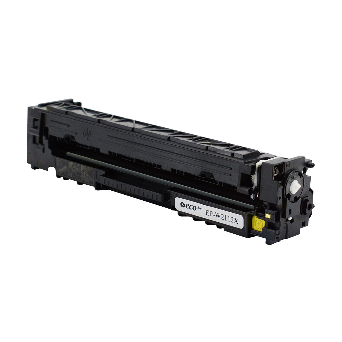 EcoPlus HP 206X (W2112X) Toner Cartridge, Yellow, 2.45K High Yield, (Used OEM Chip), Made in USA