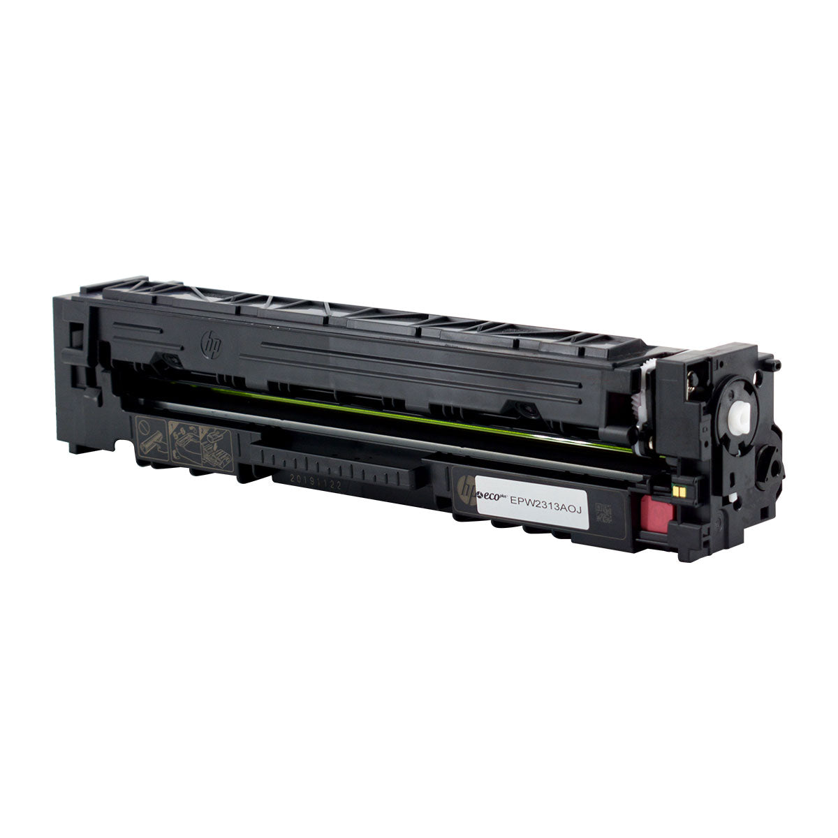 EcoPlus HP 215A (W2313A) Toner Cartridge, Magenta, 2.4K Yield Jumbo, (Used OEM Chip), Made in USA