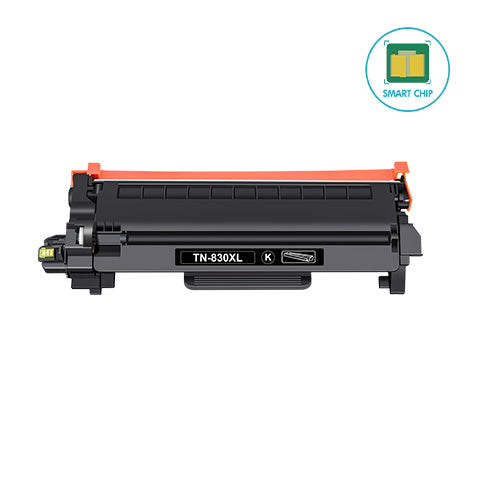 Compatible Brother 830XL (TN830XL) Toner Cartridge, Black, 3K High Yield
